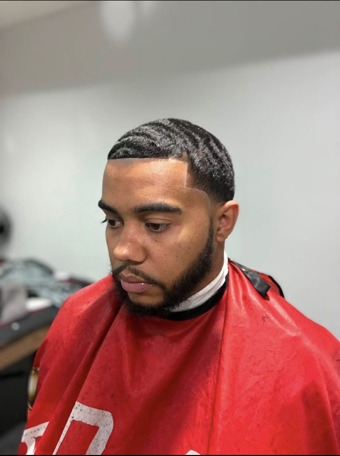 Dook Grind lining up a fade at Grind4itCuts